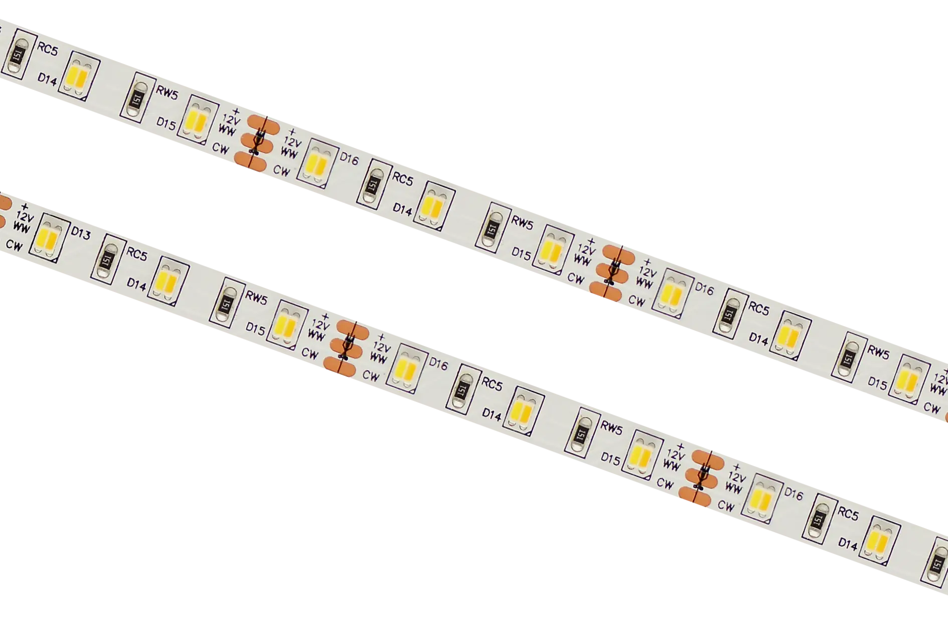 12V Cold White LED Strip (1m)